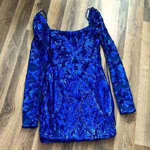 Lucy in the Sky sequin mini dress